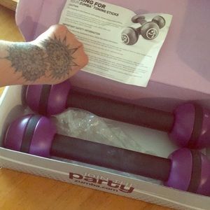 NIB Zumba Toning Arm Bells